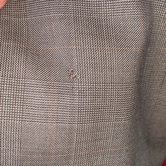 Men’s Stafford Suit Top & Pants Sz 44R Pants 34X30 - Picture 12 of 17